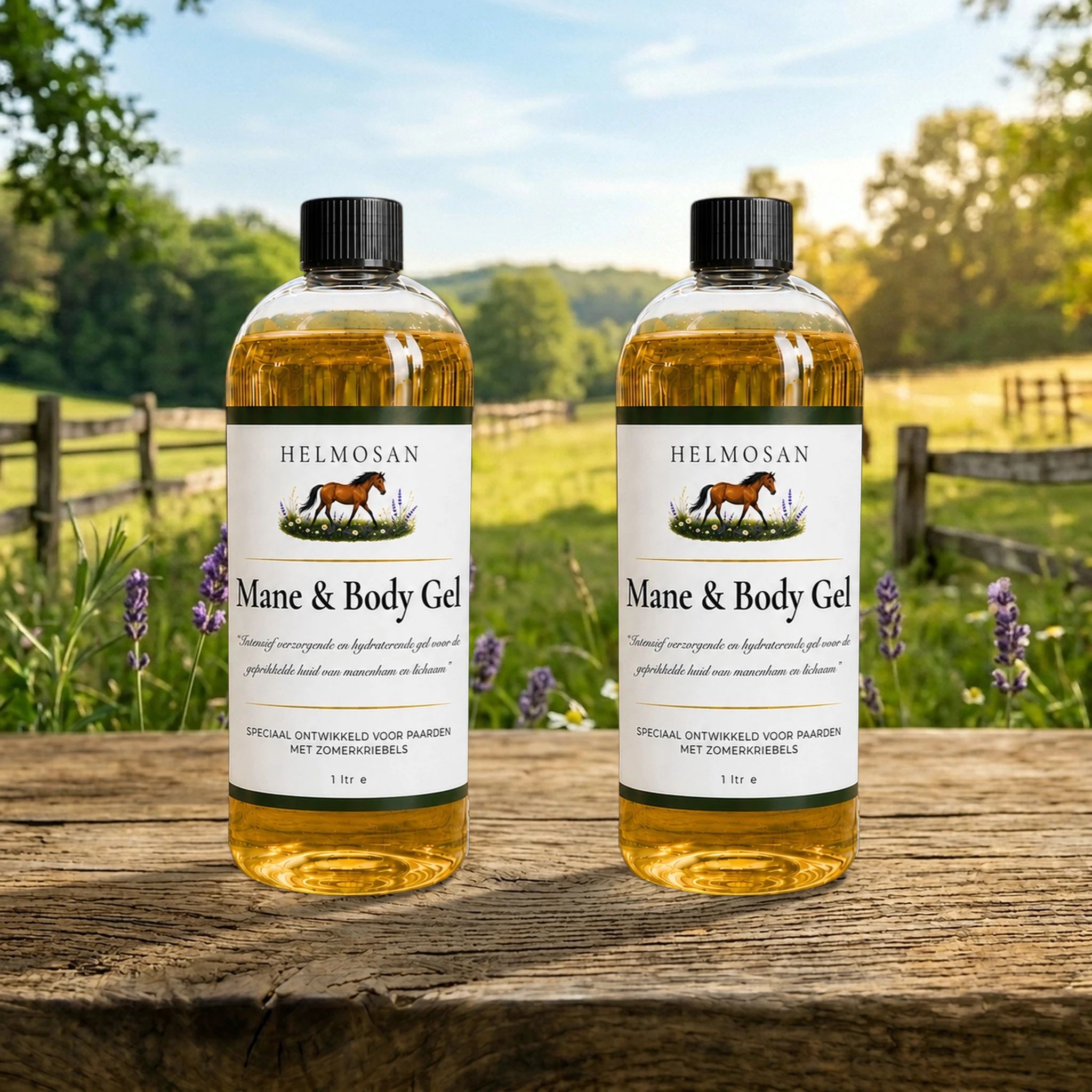 Mane & Body Gel (Voorheen Huidgel) - 2x 1000 ml (navulling voordeelpack)